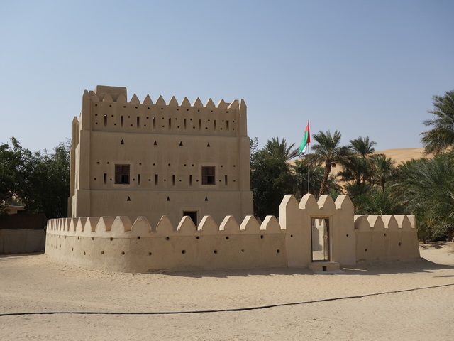 Representative photo of forts & castles in the UAE, not The palace of Sheikh Hamdan bin Rashid Al Maktoum