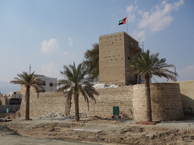 Representative photo of forts & castles in the UAE, not Palace
