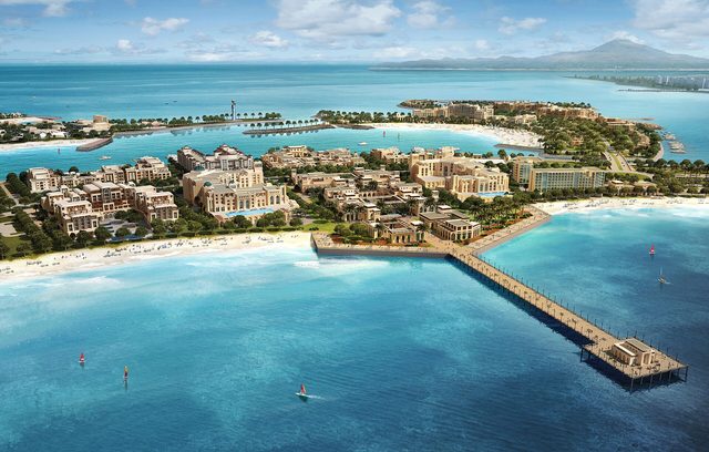Representative photo of islands & coast in the UAE, not Al Ifzī‘īyah