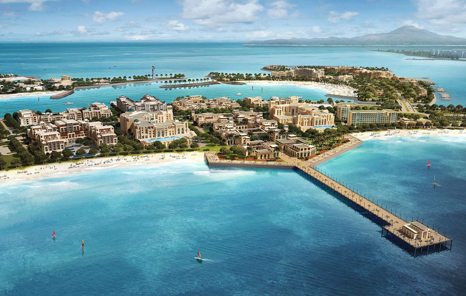 Representative photo of islands & coast in the UAE, not Al Ifzī‘īyah