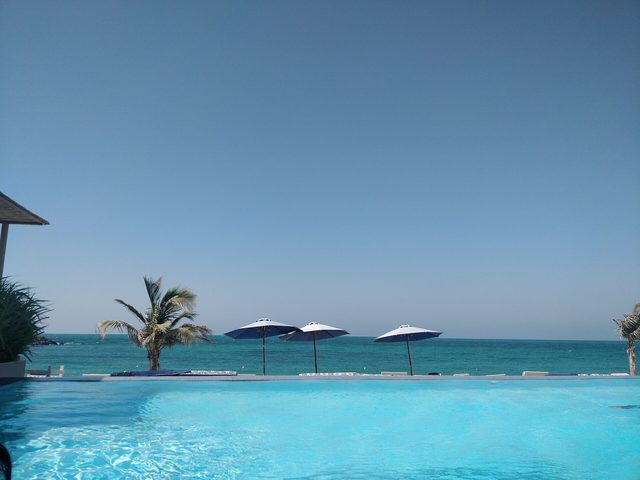 Representative photo of islands & coast in the UAE, not Arzanah