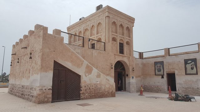 Representative photo of islands & coast in the UAE, not Ghāghah