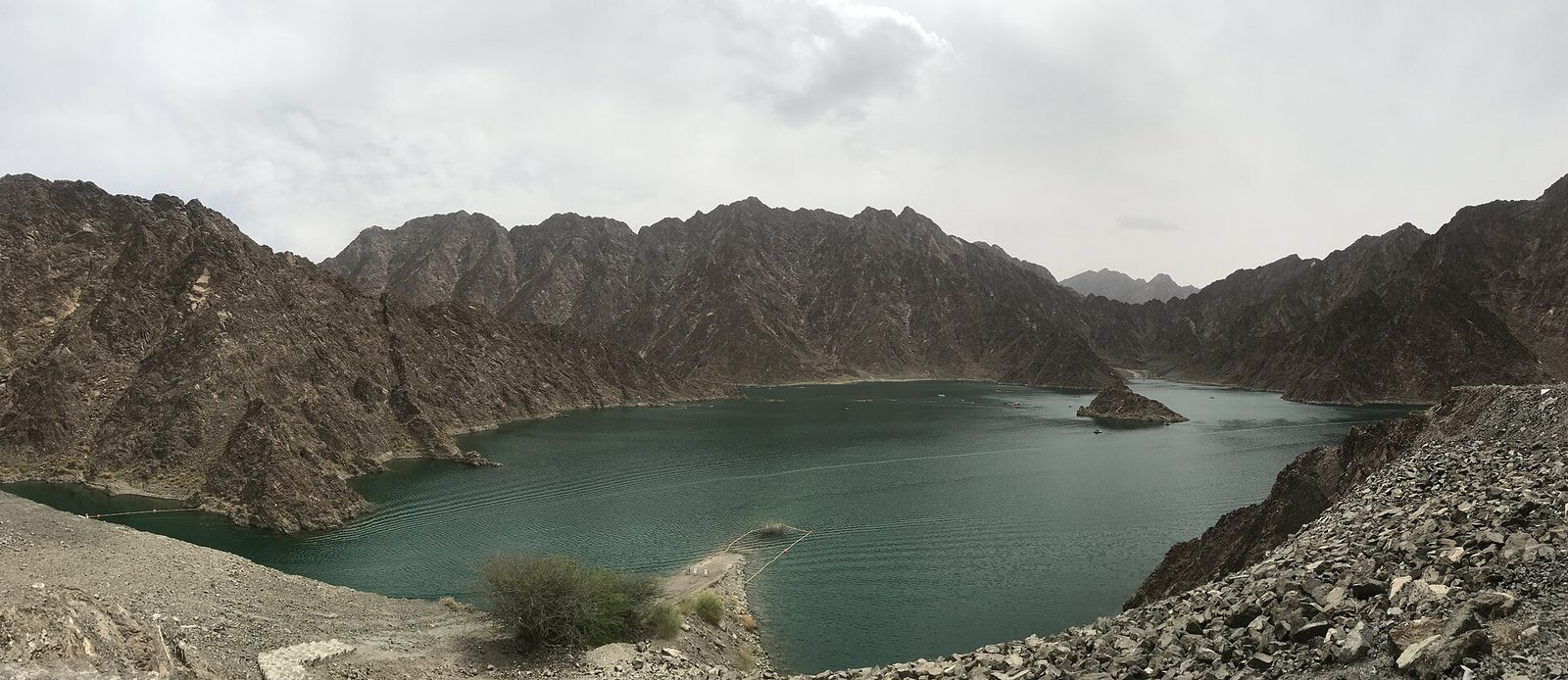 Representative photo of mountains in the UAE, not Jabal Hidehid