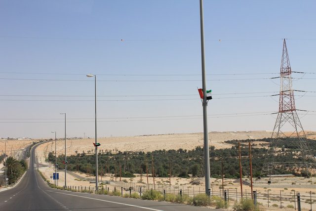 Representative photo of springs & oases in the UAE, not Abū Saddayn