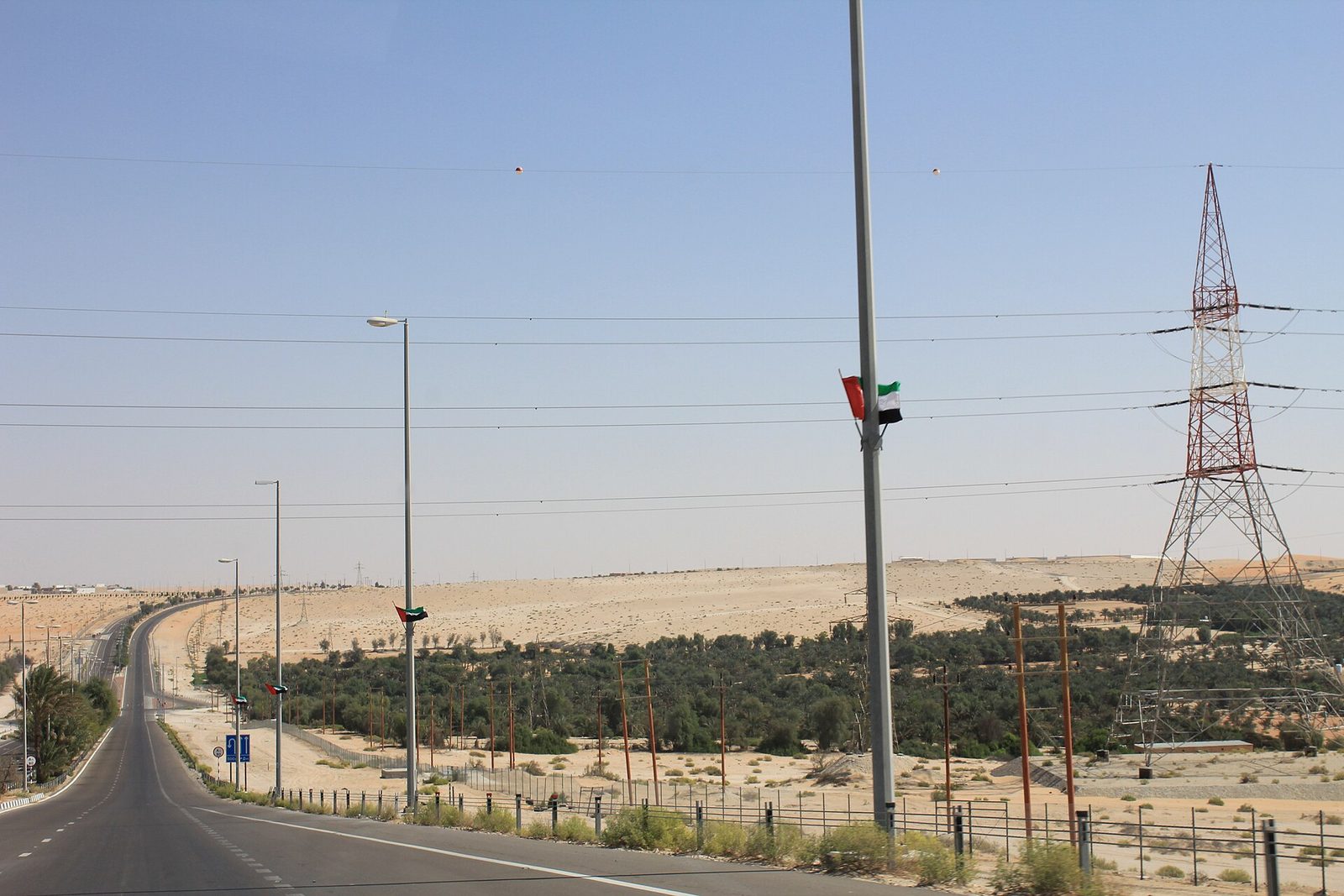 Representative photo of springs & oases in the UAE, not Abū Saddayn