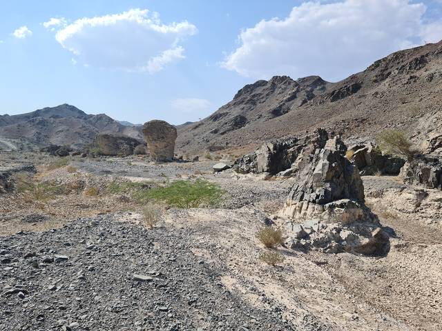 Representative photo of wadis in the UAE, not Wadi Al Maryalen