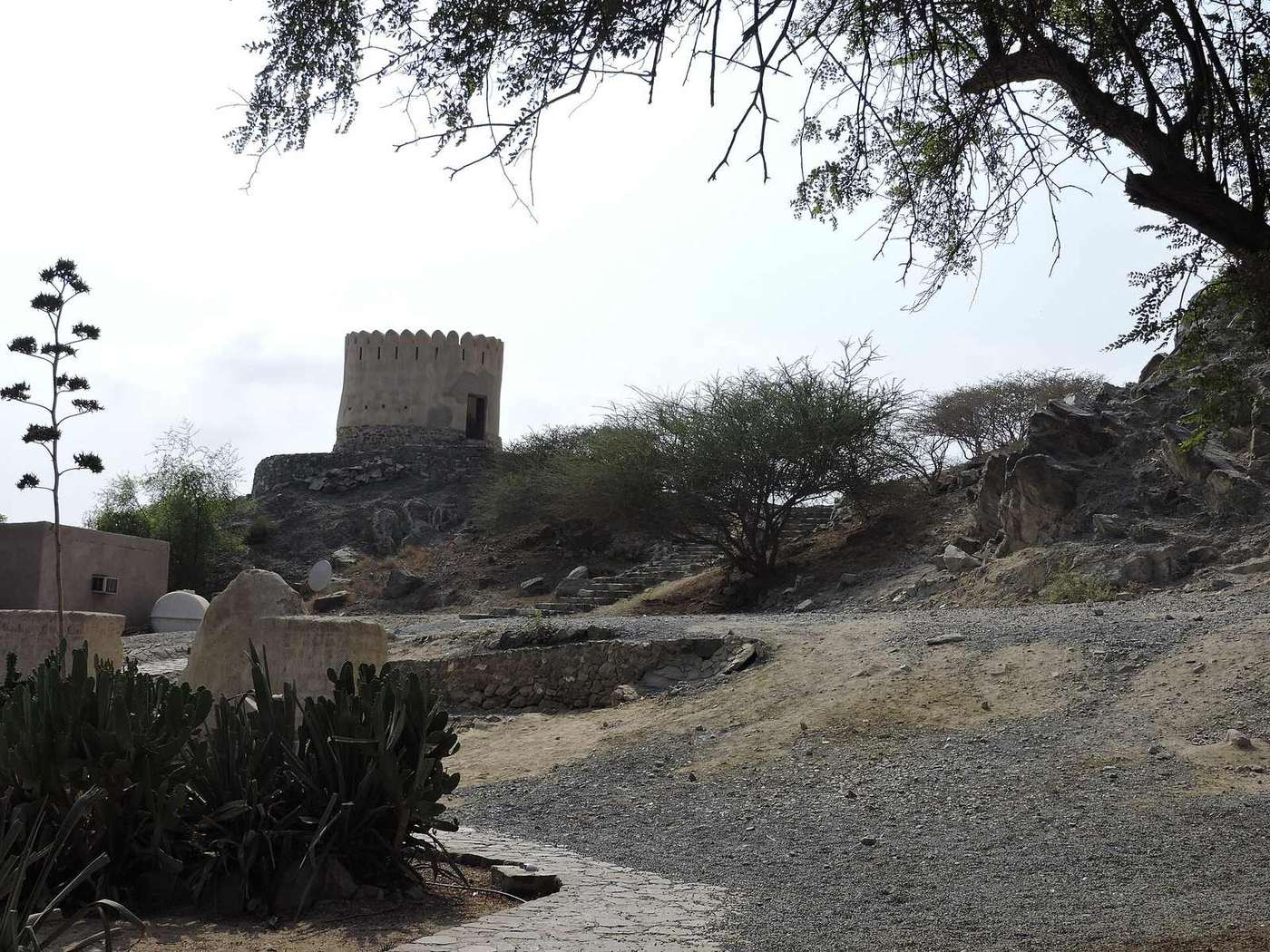 Al Bidya Historic Mosque and Fort — Al badiyah tower (al bidya tower).jpg