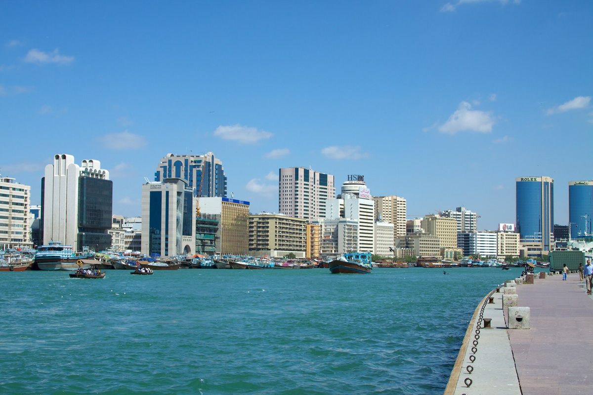 Dubai Creek — Dubai Creek from Bur Dubai (5374118618).jpg