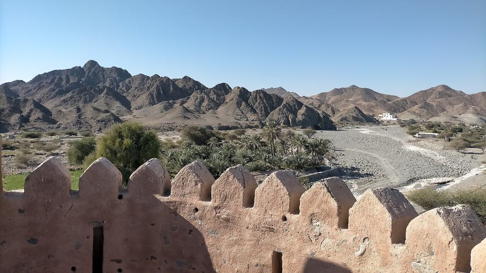 Eisa Al Thabbahi's home — Wadi Al Helo from the Wahala Fort tower - Sha'biyyah Wahala - 2.jpg