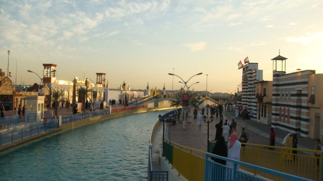 Global Village fireworks spot