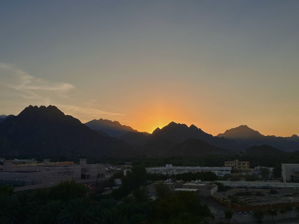 Hatta Heritage Village — Hatta Mountains Sunset.jpg
