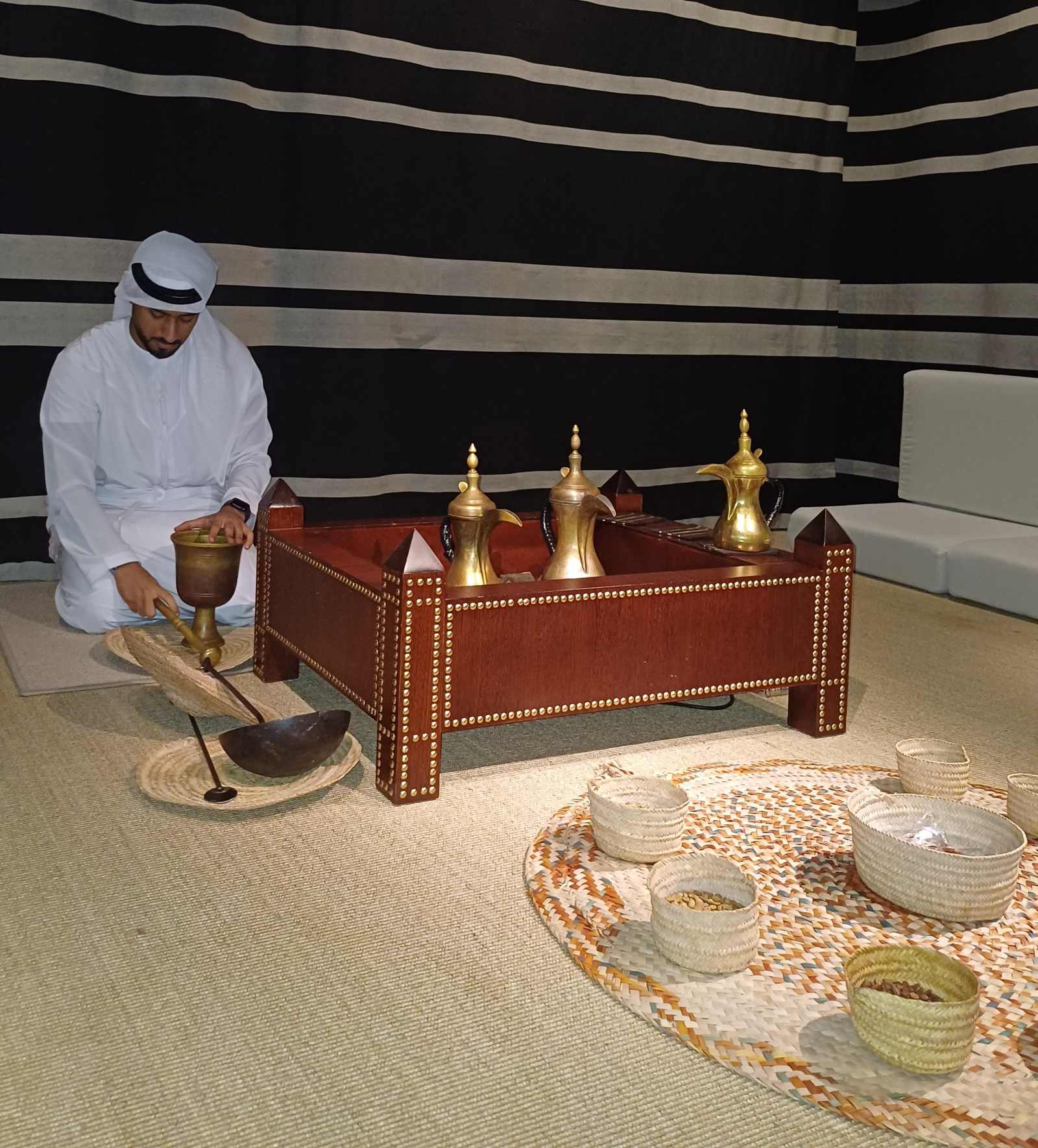 House of Artisans — House of Artisans Abu Dhabi coffee making ceremony