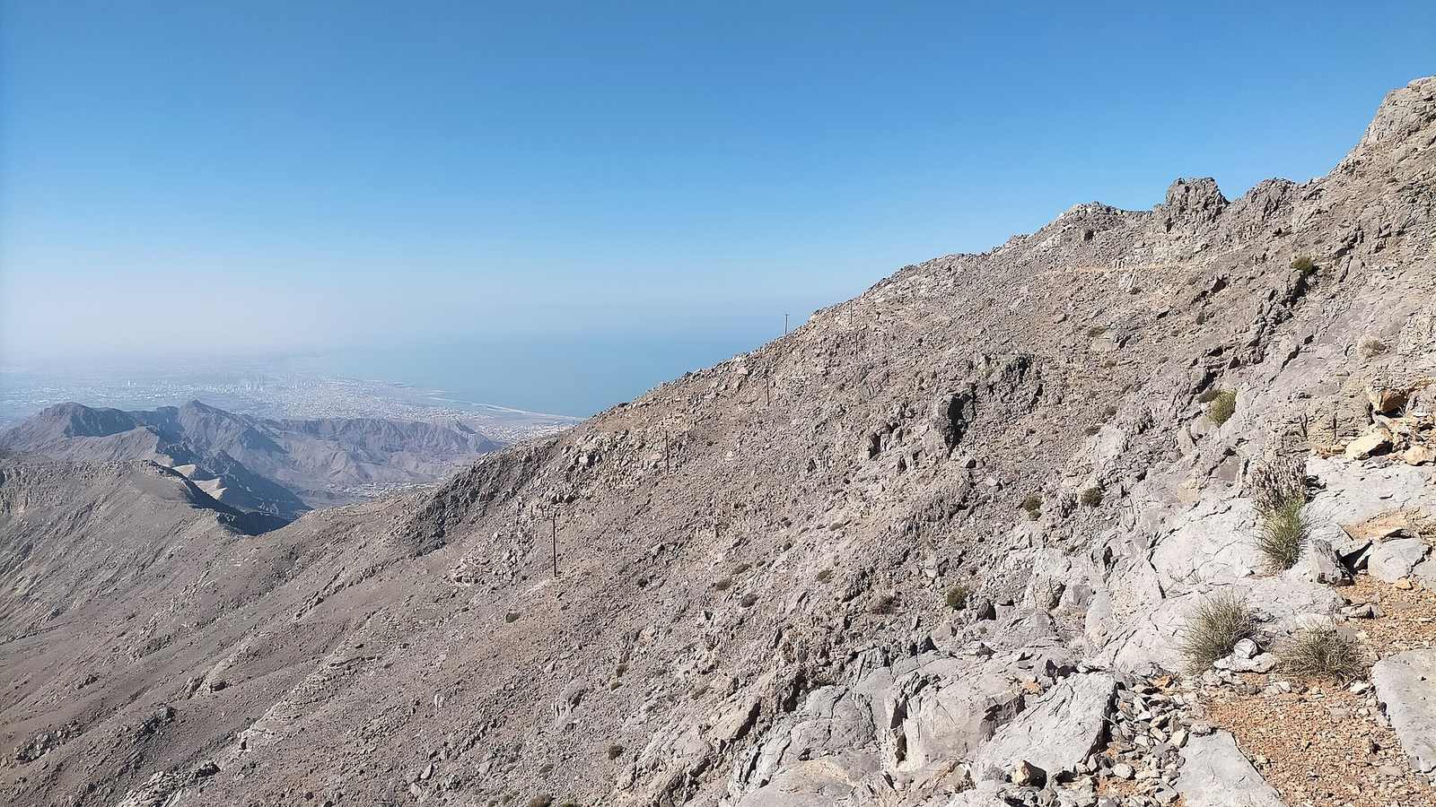 Jabal ar Rahrah Ridge — Ridge south of Jabal Rahabah. Emirate of Ras al Khaimah. UAE.jpg