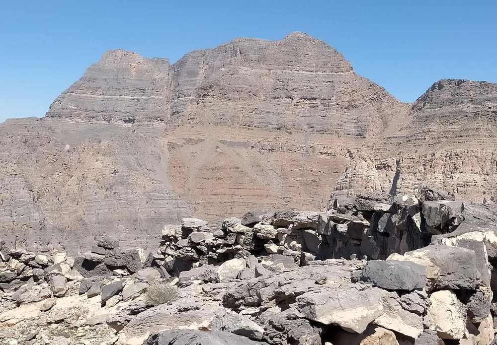 Jabal Qada'ah (major) — Southern slope of Jabal Qada'ah.jpg
