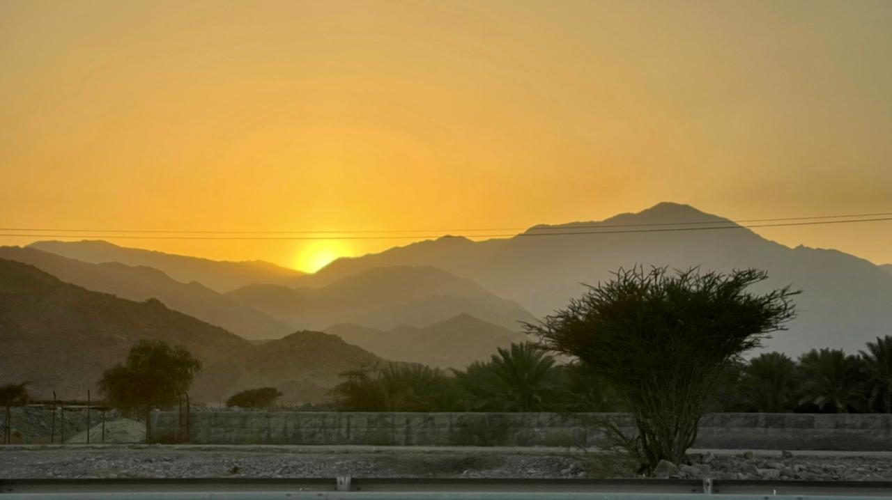 Jabal Qitab — Sunset at Jabal Qitab ,Fujairah.jpg