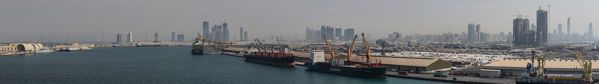 Port Zayed — Panorama of Port Zayed, Abu Dhabi 20120410 1.jpg