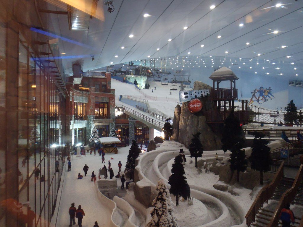 Ski Hall — Indoor Skiing hall in the Mall of the Emirates