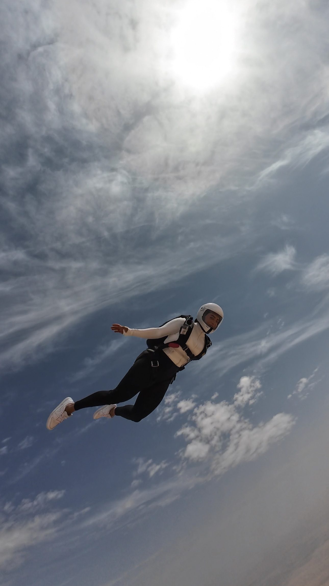 Skydive Dubai — Mais Alhajri skydiving.jpg