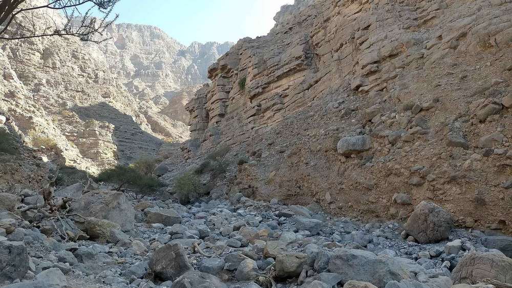 Wadi Ghayl — Wadi Ghayl, a tributary of Wadi Qada´ah - 1.jpg