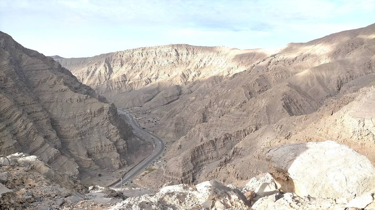 Wādī Shāh — Wadi Shah gorge.jpg