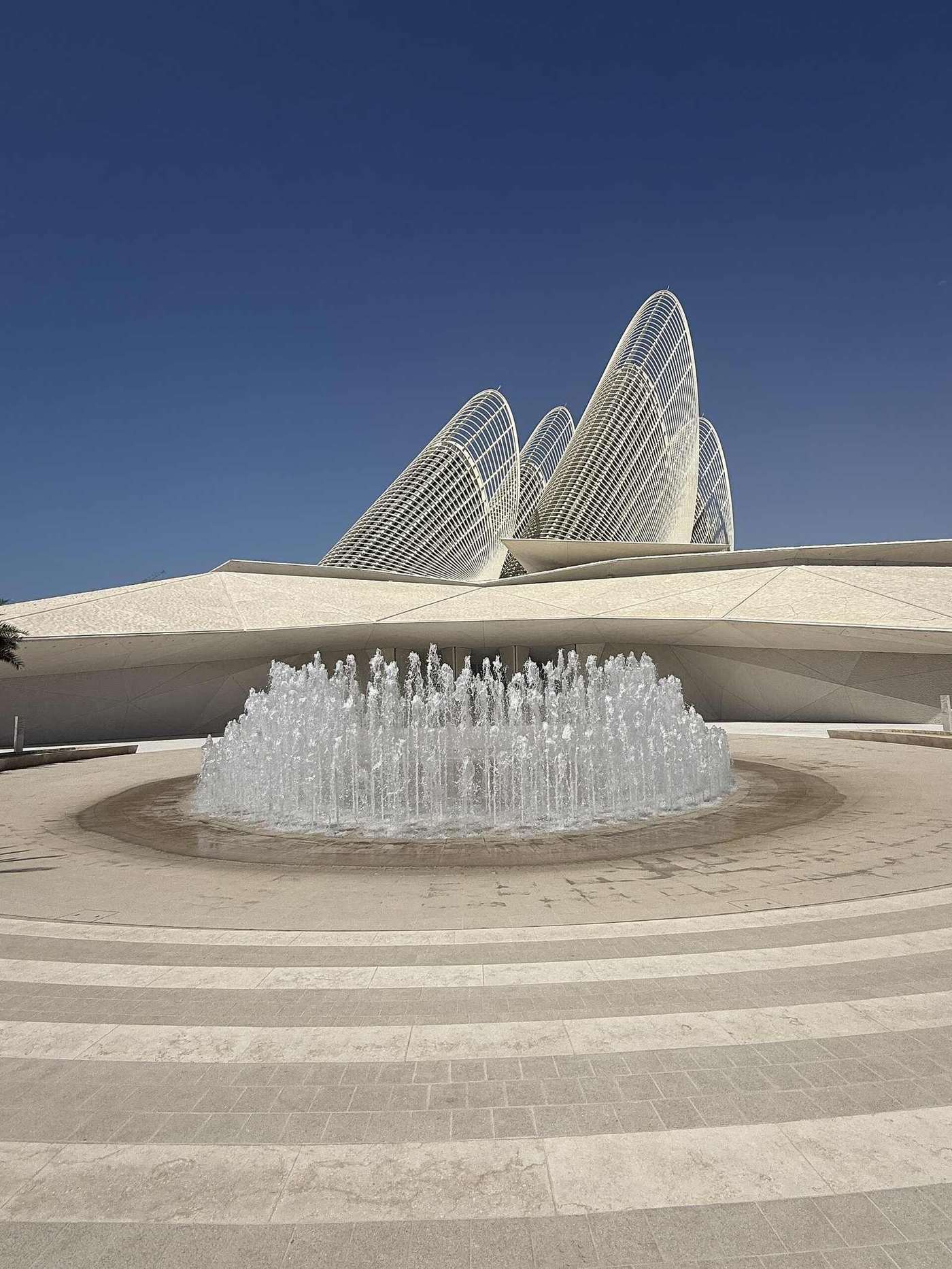 Zayed National Museum — Zayed national Museum front entrance - 23 may 2026.jpg